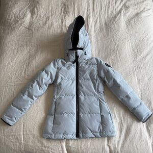 (NEW-w tags) Canada Goose Chelsea Parka Black Label (Dawn Blue)